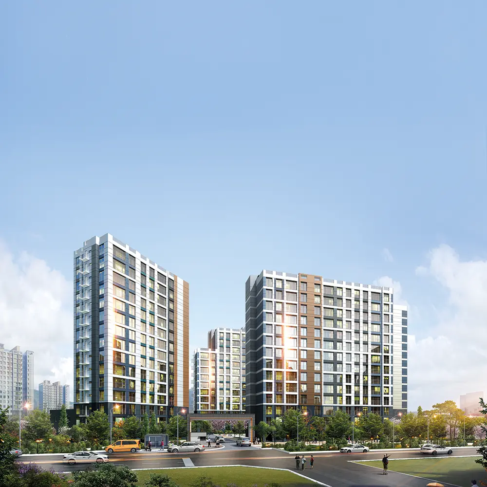 랜딩페이지 제작 2025년 3월 완료 아파트 분양 웹사이트