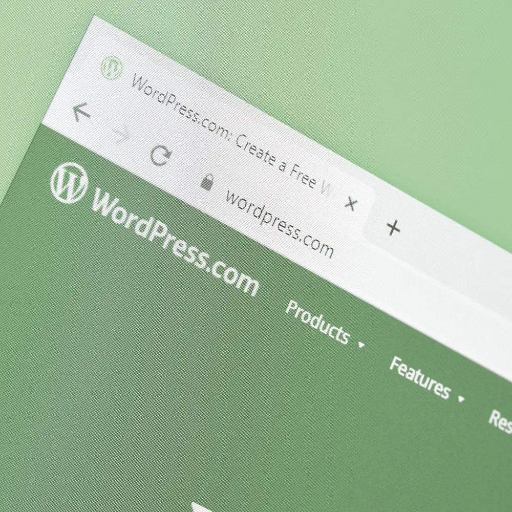 워드프레스 기반 홈페이지