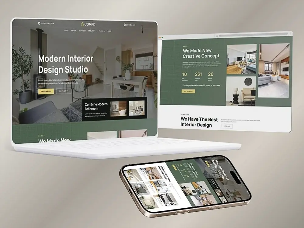 인테리어 홈페이지 제작